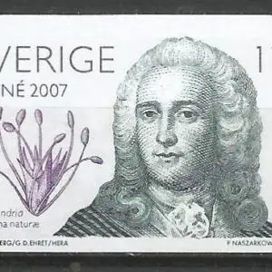 Suecia - Bicentenario del nacimiento del escritor y naturalista Carl von Liné (2007)