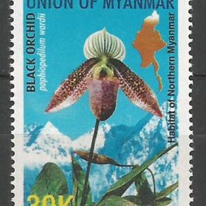 Union of Myanmar - Black Orchid (2004)