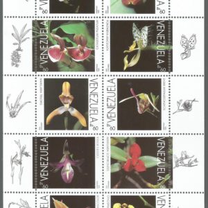Venezuela - Orquídeas Venezolanas (1996)