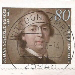Alemania - CCL Aniversario del nacimiento de Johann Gottfried Herder, filósofo, poeta y teólogo (1994)
