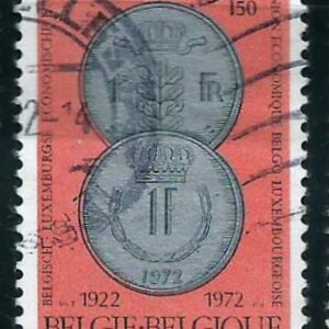 L Aniversario de la unión económica con Luxemburgo. (1972)