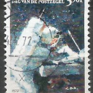 Día del Sello - Astronauta con matasellos