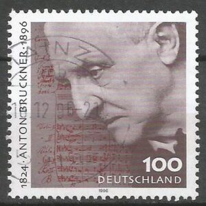 Alemania - Centenario de la muerte de Anton Bruckner (1996)