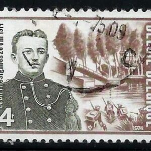 Primera Guerra Mundial. 60º Aniversario de la muerte de Leon Trésignies, 1.886 - 1.914