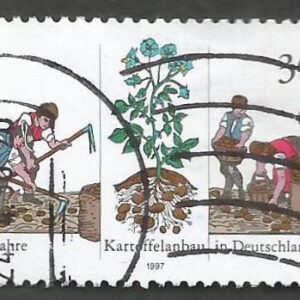 350 Aniversario de la introducción de la patata en Alemania.(1997)