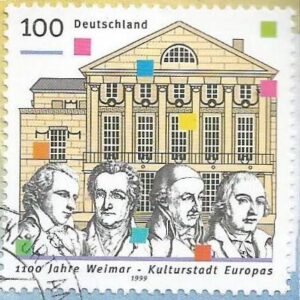 1100 Aniversario de la ciudad de Weimar (1999)