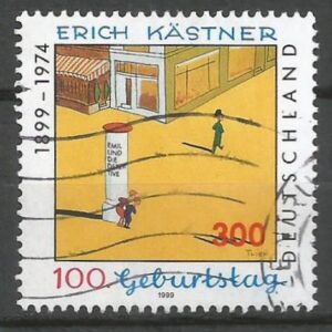 Portada del Libro Emil y Los Detectivos, Erick Kastner (1999)