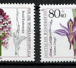 Alemania - Orquídeas (1984)