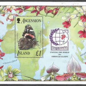 Ascension - Exposición Filatélica Internacional Singapore '95