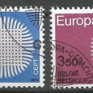 Bélgica - Emisión Europa (1970)