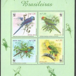 Brasil - Aves Brasileñas (2001)