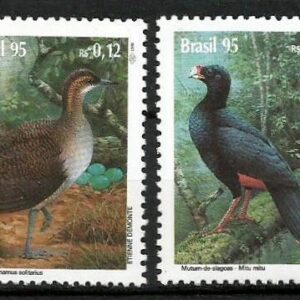 Brasil - Aves en peligro de extinsión (1995)
