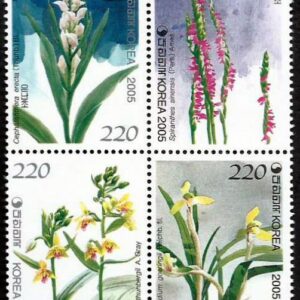Corea del Sur - Orquídeas (2005)