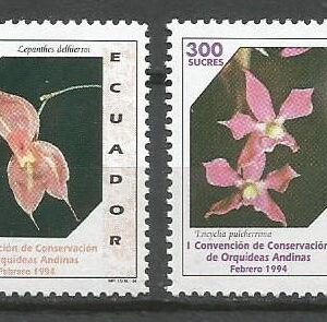 Ecuador - I Convención de Conservación de Orquídeas Andinas (1994)