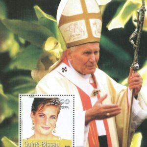Guinee-Bissau Personalidades del Siglo XX Princesa Diana 5to Aniversario de su muerte