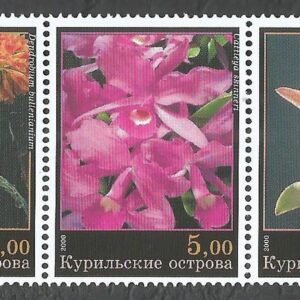 Rusia (Islas Kuriles) Orquídeas (2000)