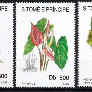 S. Tomé e Príncipe - Flores (1993)