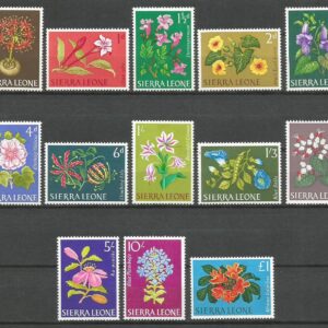 Sierra Leone - Flores (1963) 228-240