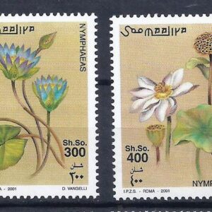 Somalia - Flores acuáticas (2001) 927-930