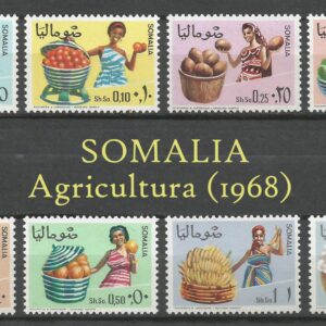 Somalia - SO 121-128 Agricultura  (1968)