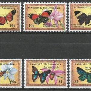 St Vincent & Granadines - Mariposas del Caribe (2001)