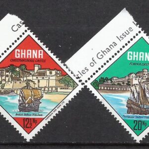 Ghana - Castillos, fuertes y monumentos (1967)