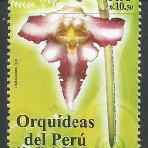 Perú - Orquídeas protegidas (2011) Maxillaria pyhalae