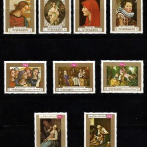 Reino de Yemen - Pinturas de Maestros Europeos (1969)