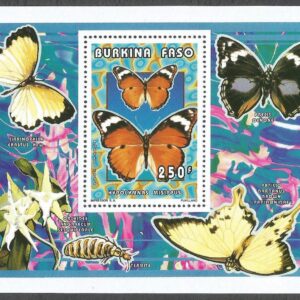 Burkina Faso - Butterflies (1996)