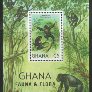 Ghana - Native fauna and flora (1982)