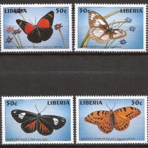 Liberia - Butterflies (1998)