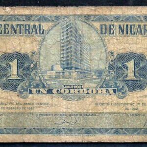 Nicaragua -  1 Córdoba (1962)