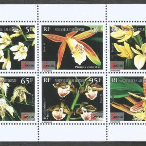 Nueva Caledonia - Orquídeas (1996)