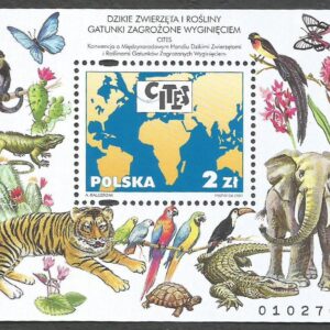 Polonia - Convención sobre el comercio de especies de fauna y flora amenazadas de extinción.(2001)
