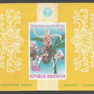 República Indonesia - Orquídeas (1977)