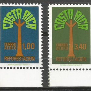 Costa Rica - Reforestación. Aéreos (1980)