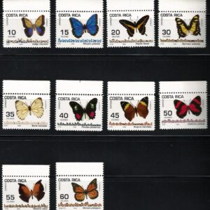 Costa Rica – Butterflies (1998) MNH