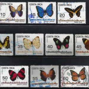 Costa Rica - Butterflies (1998)