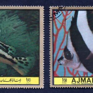 Ajman - Peces tropicales (1972)