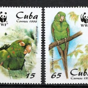 Cuba - Fauna protegida WWF (1998)