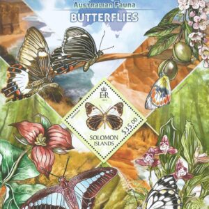 Solomon Islands - Fauna Australiana, Mariposas (2013)
