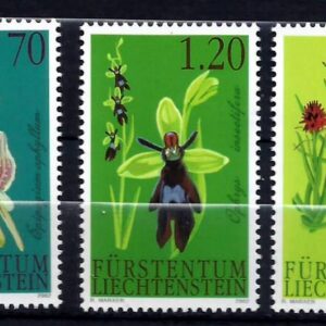 Liechtenstein - Orquídeas (2002)