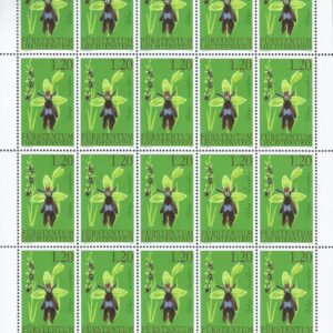 Liechtenstein - Orquídeas (2002) Orquídea mosca