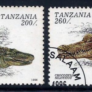 Tanzania - Cocodrilos y Caimanes (1996)