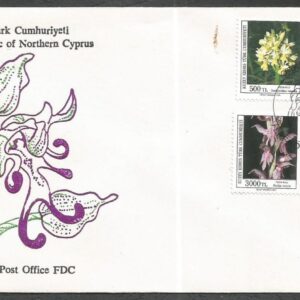 Chipre Turco - Orquídeas de Chipre (1991)