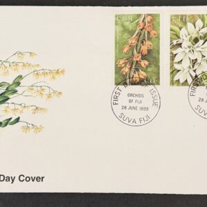 Fiji - FDC Orchids (1999)