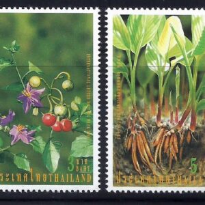 Tailandia - Semana internacional de la carta escrita. Plantas.(2001)