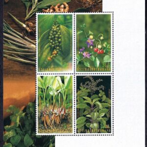 Tailandia – Semana internacional de la carta escrita. Plantas.(2001)