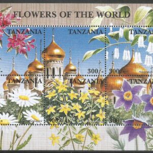 Tanzania - Plantas florales de Rusia (1997)