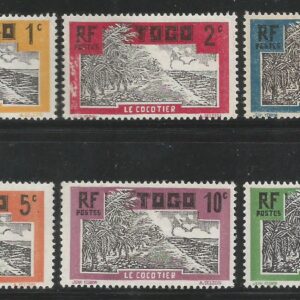 Togo - Palmeras cocoteras (1924)